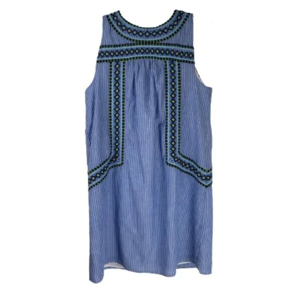 Vineyard Vines Embroidered Shift Dress - Picture 2 of 10